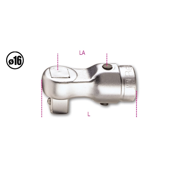 Beta 617 Quadro Maschio per Barre Dinamometriche da 3/8" - BETA UTENSILI - Immagine 3